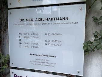 Dr. med. Axel Hartmann – Diabetologie Markt Indersdorf, hausärztlicher Internist